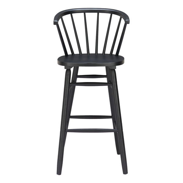 Stenger Barstool (Set of 2) Black