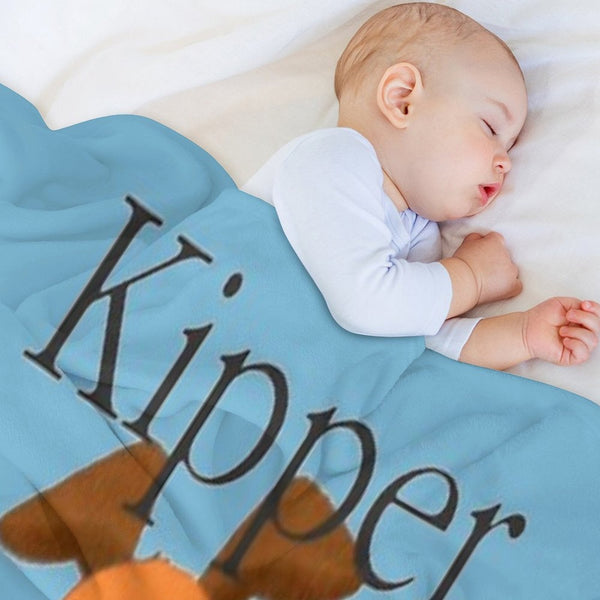 Kipper The Dog - Retro Children's TV Gift-ready Throw Blanket
