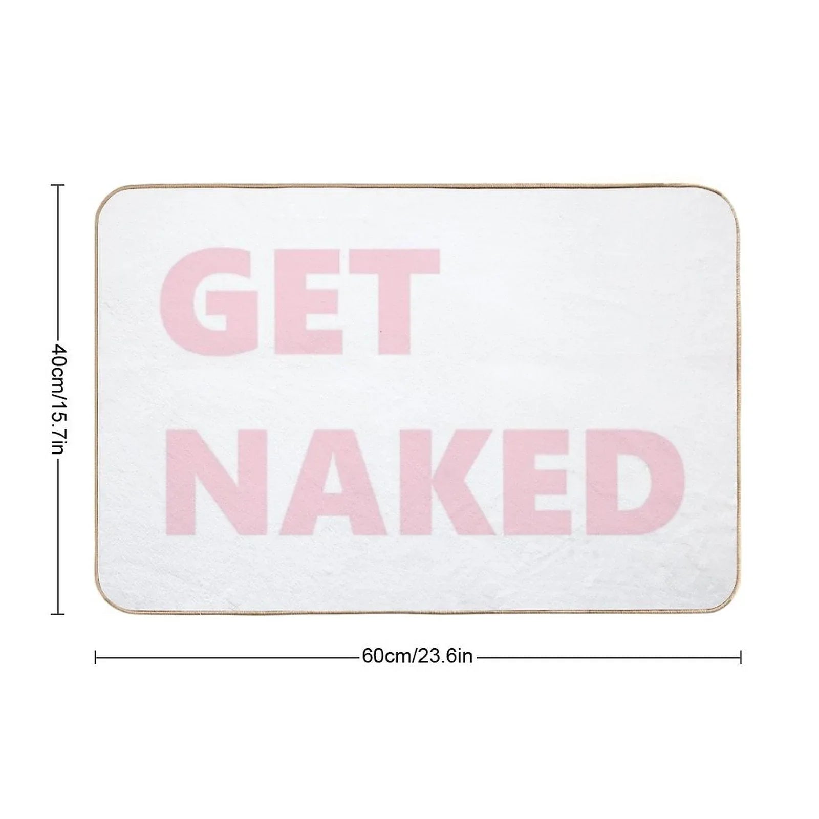 Get Naked Bath Mat
