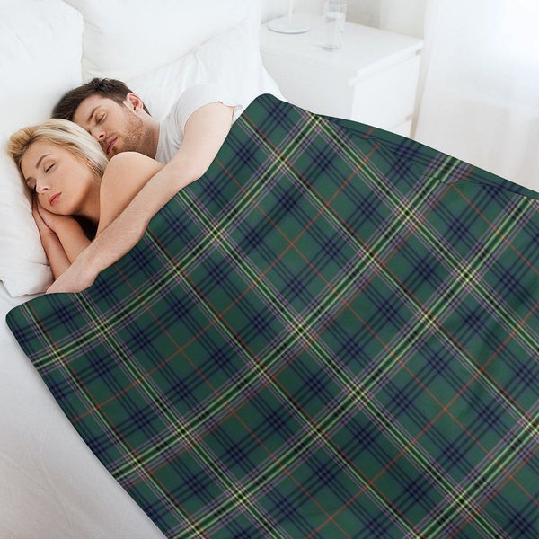 Clan Kennedy Tartan Throw Blanket