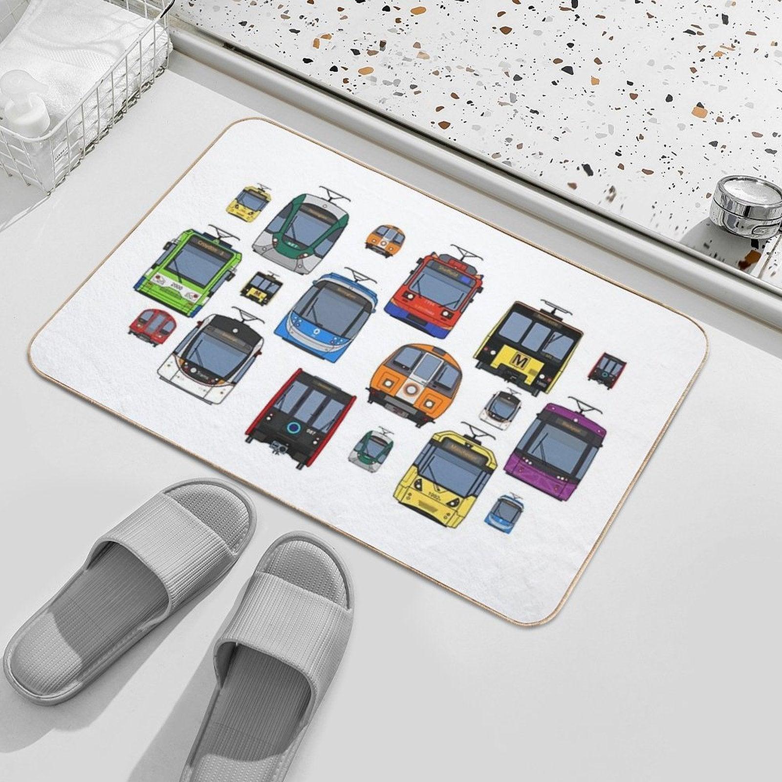GB Metro And Light Rail Bath Mat