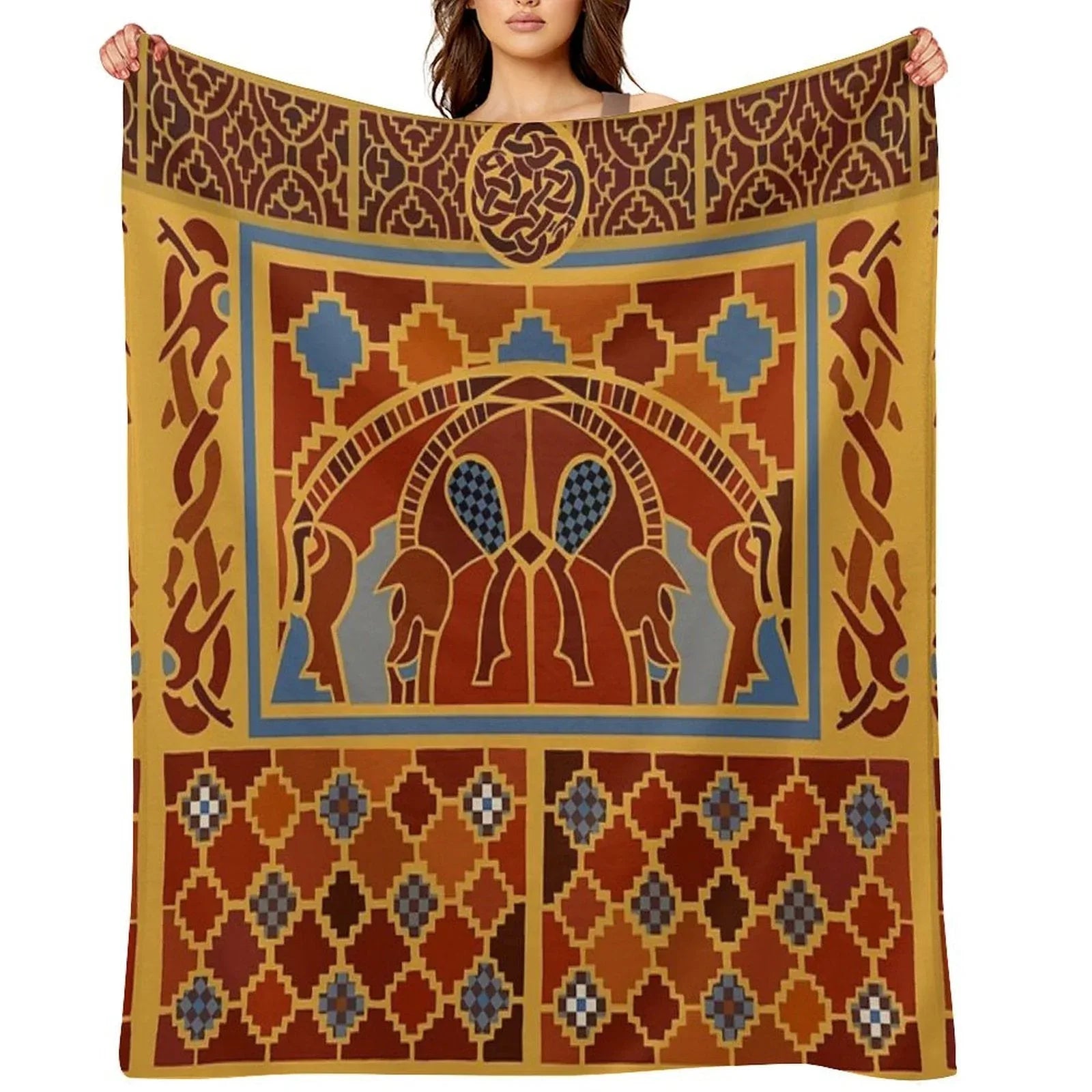 Imagining Sutton Hoo The Boars Throw Blanket