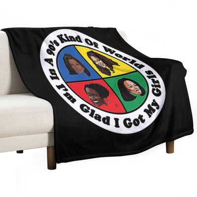 Living Single Shirt Machine-washable Throw Blanket