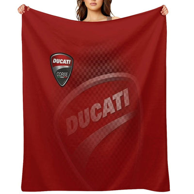 Ducati Design Concept Velvety-soft Throw Blanket