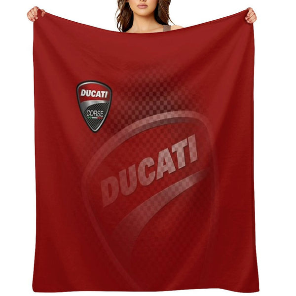 Ducati Design Concept Velvety-soft Throw Blanket