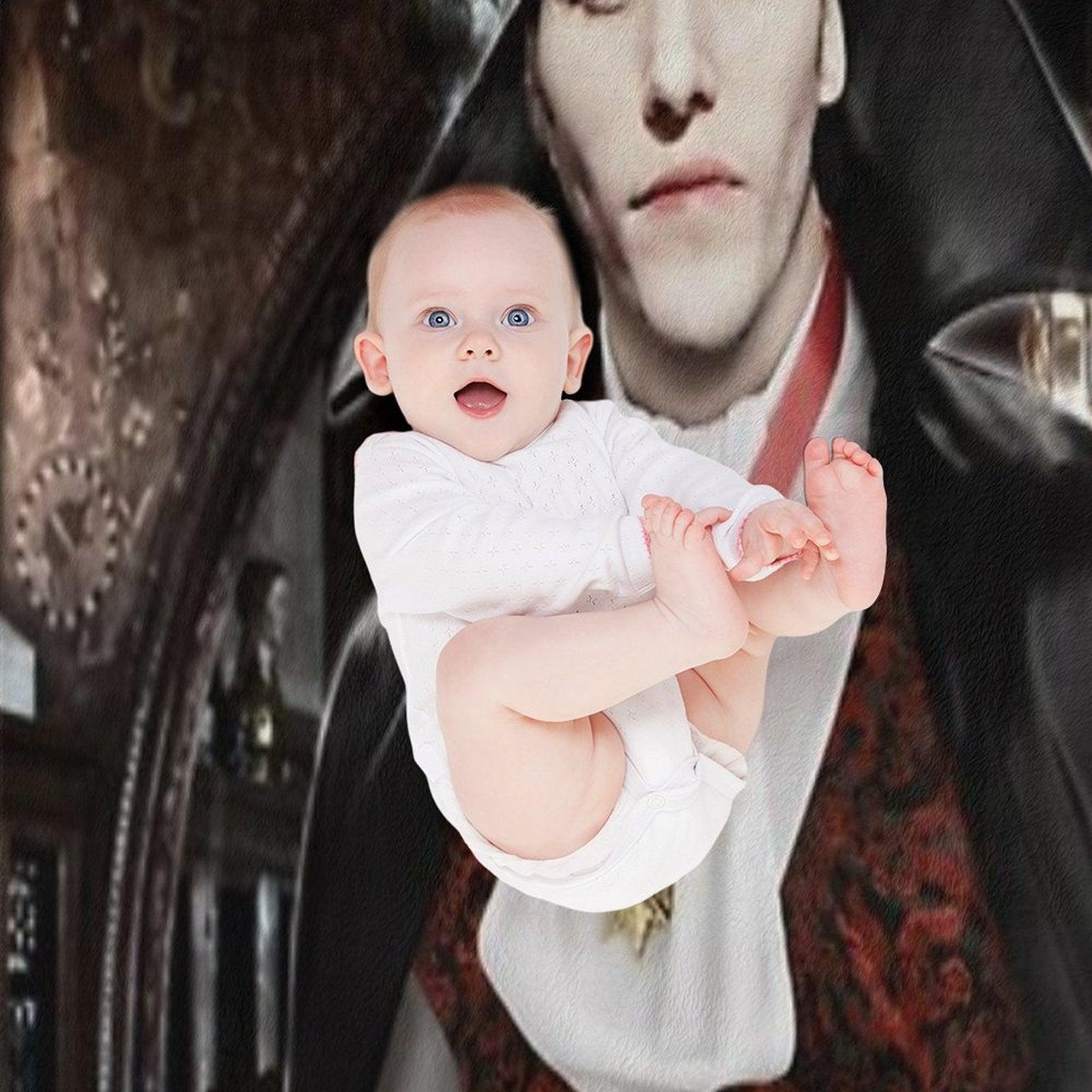 Vampire Jerma Alt. Throw Blanket