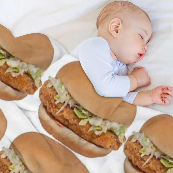 McChicken Wrinkle-free Throw Blanket