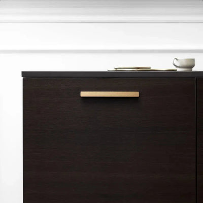 Straight Brushed Brass 
