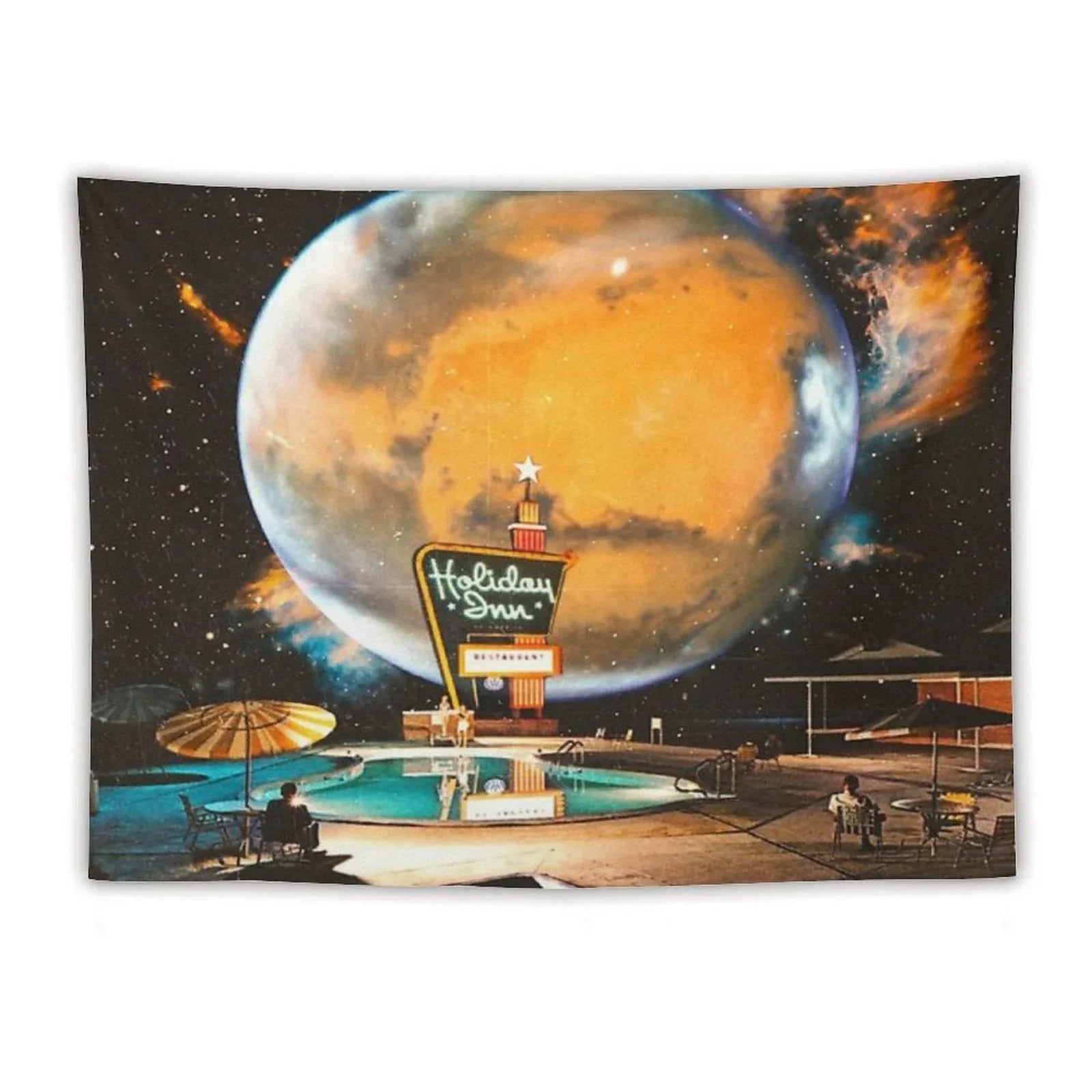 The Holiday Inn Space Tapestry