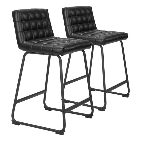 Pago Counter Stool (Set of 2) Black