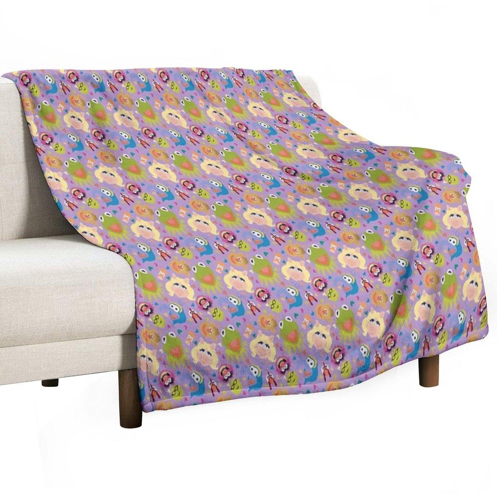 Muppetmania Throw Blanket