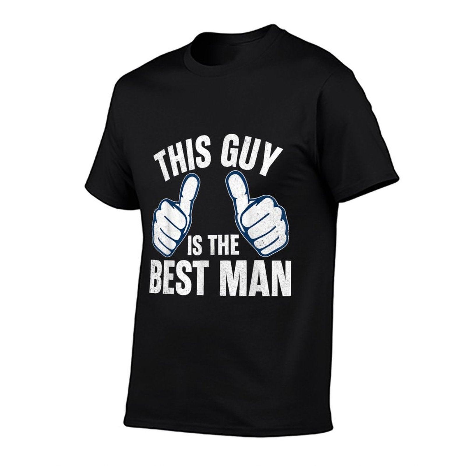 Best Man Bachelor Supplies Party Wedding T-Shirt