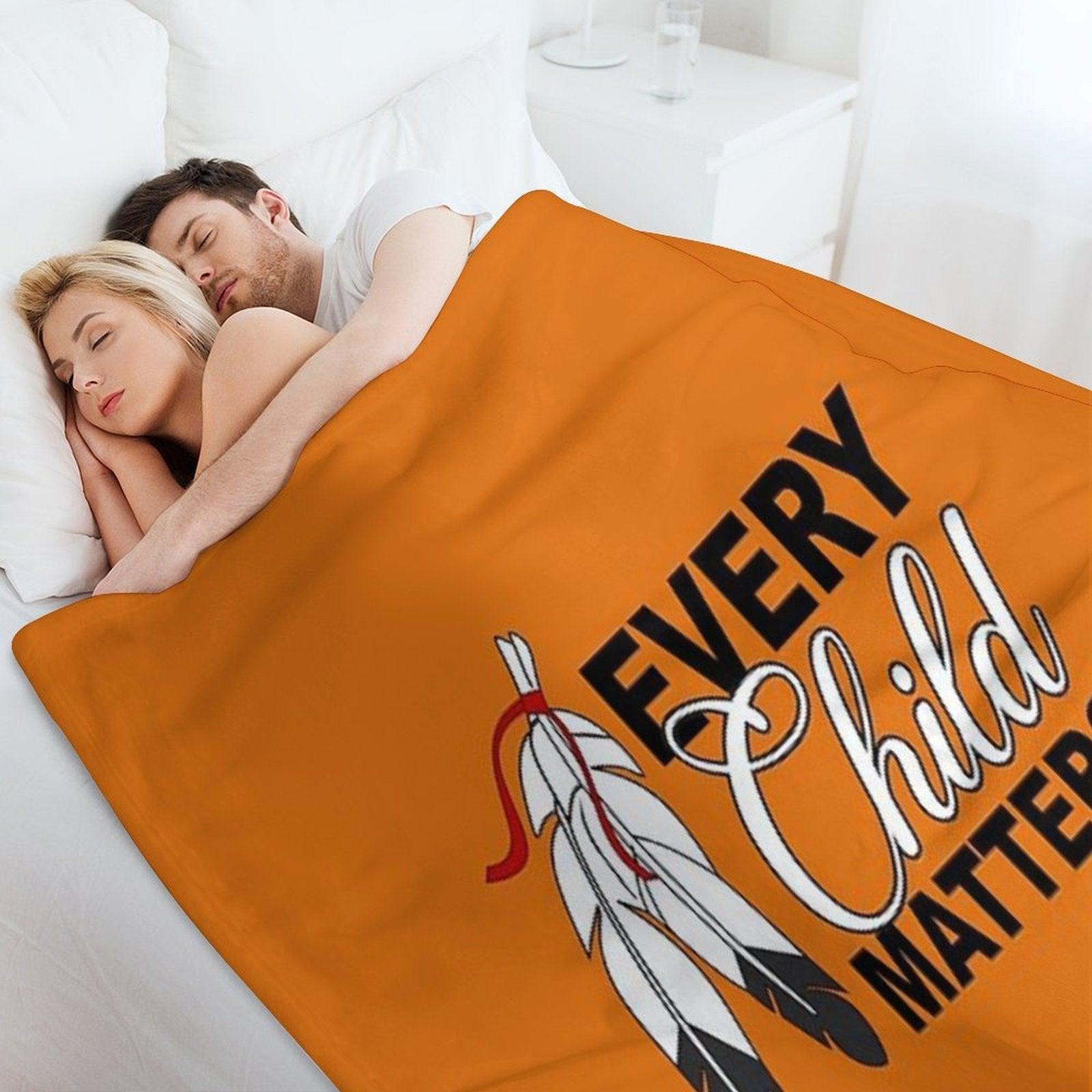 Every Child Matters Throw Blanket
