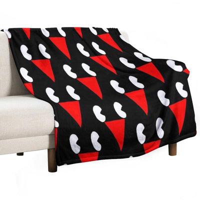 Lil Darkie Merch Lil Darkie Face Logo Gift Halloween Day, Thanksgiving, Christmas Day Throw Blanket