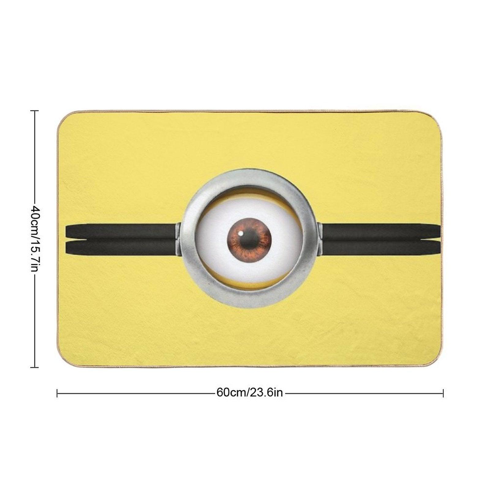 Minion Style Eye Bath Mat