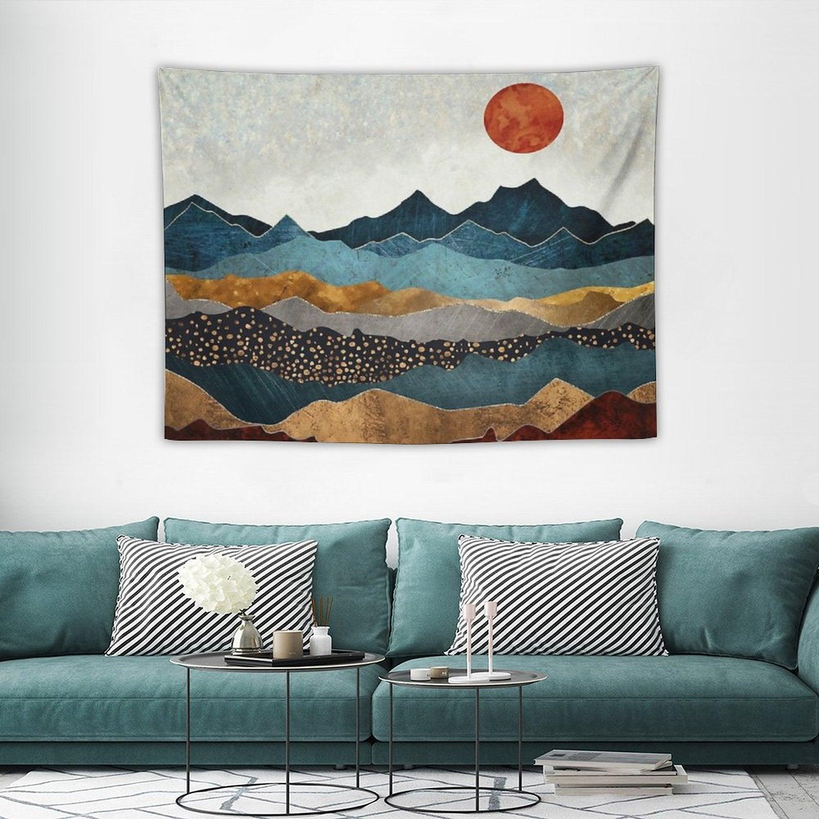 Amber Dusk Tapestry