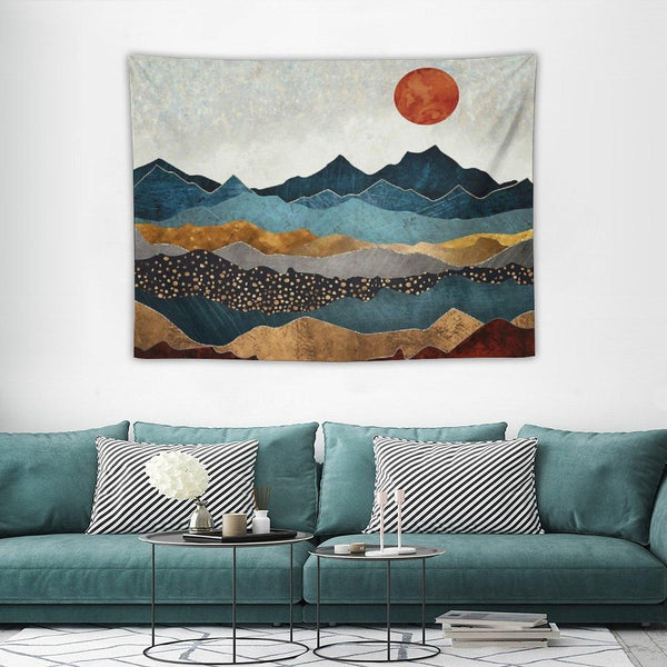 Amber Dusk Tapestry
