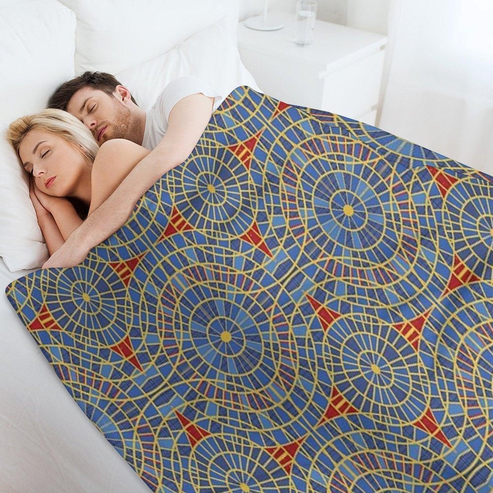 DragonCon Marriott Carpet with Details Throw Blanket