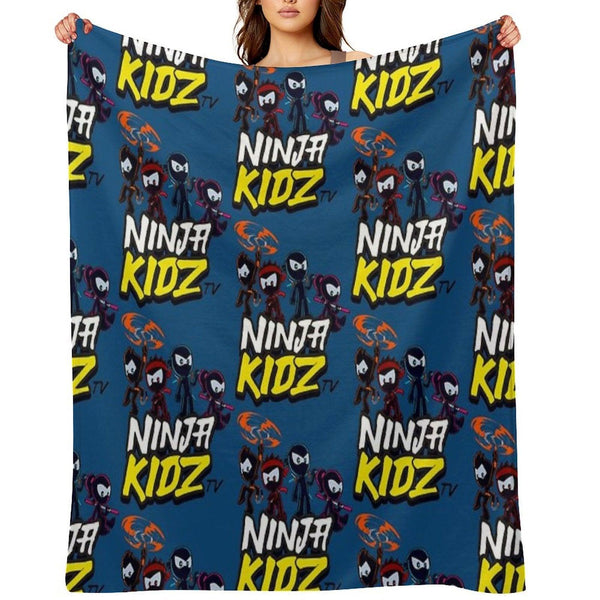 Ninja Kidz Throw Blanket
