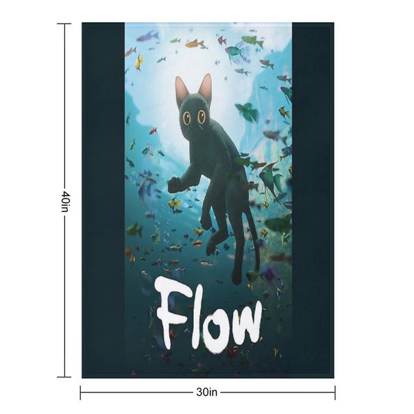 Flow Movie Comfort Throw Blanket