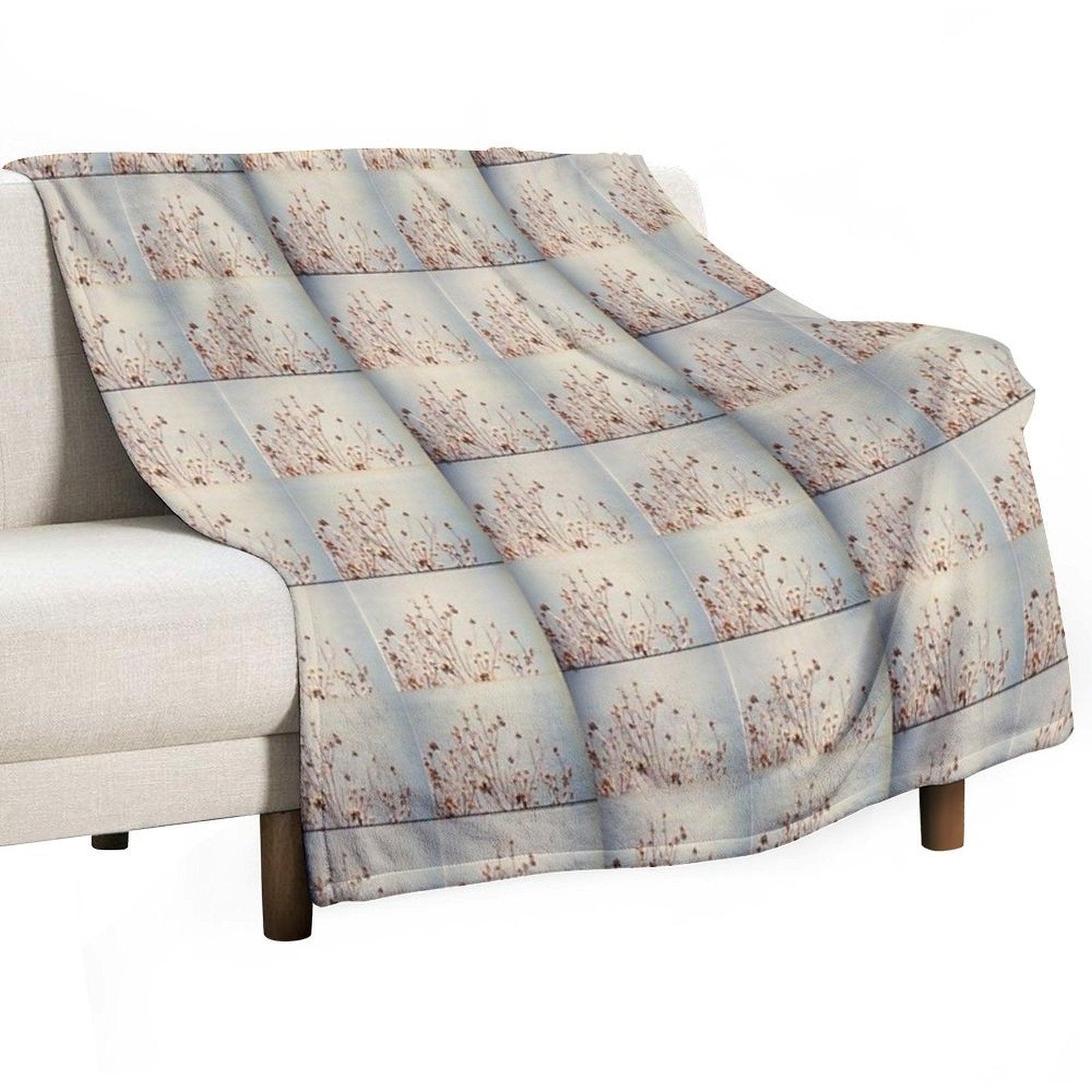Tree Times Four Throw Blanket