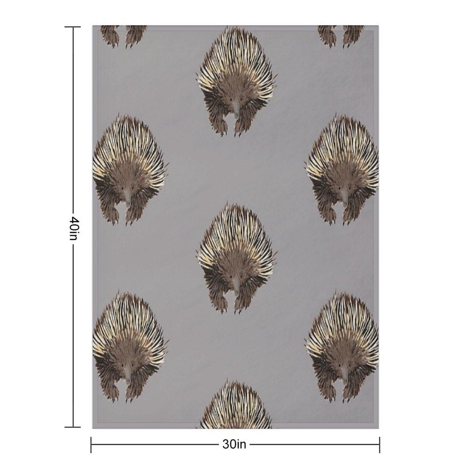 Echidna Throw Blanket