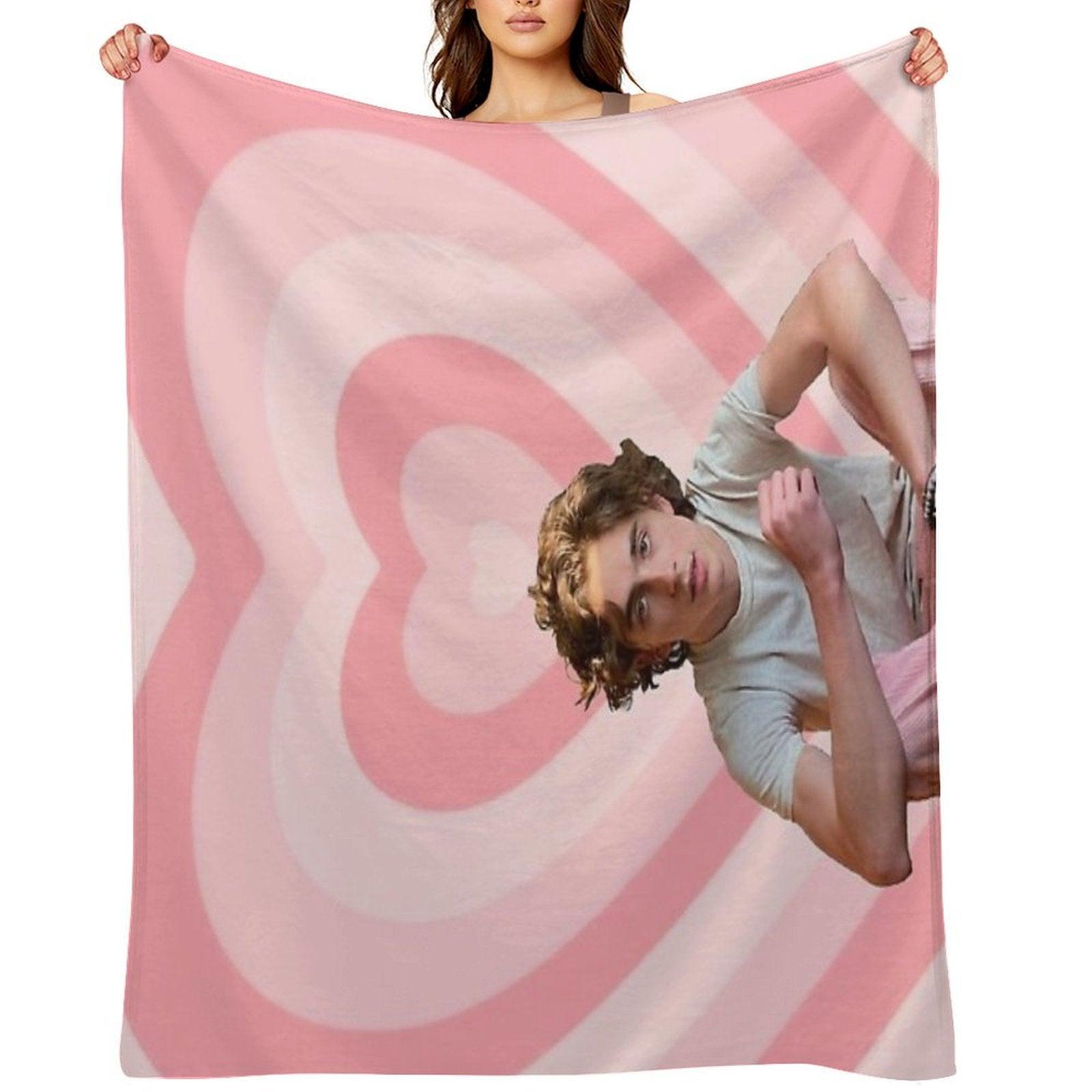 Timothee Chalamet Throw Blanket