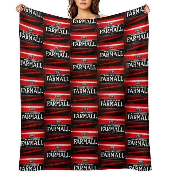 Farmall   International Harvester McCormic Deering Durable Throw Blanket