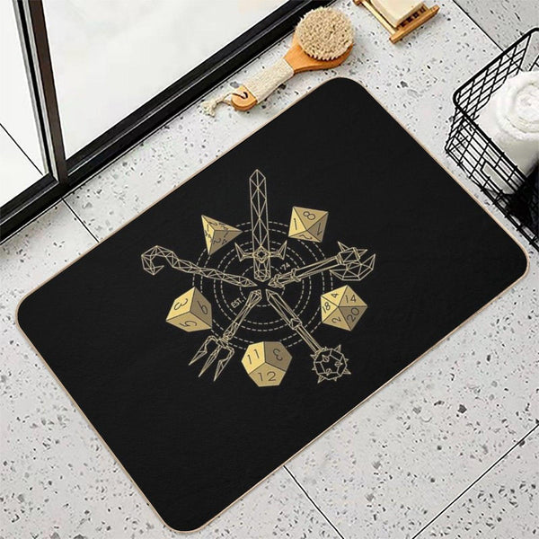Dungeons & Dragons - Choose Your Weapon Bath Mat