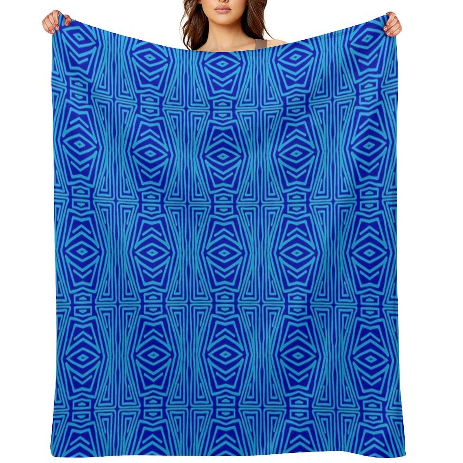 Tradewinds Batik Throw Blanket