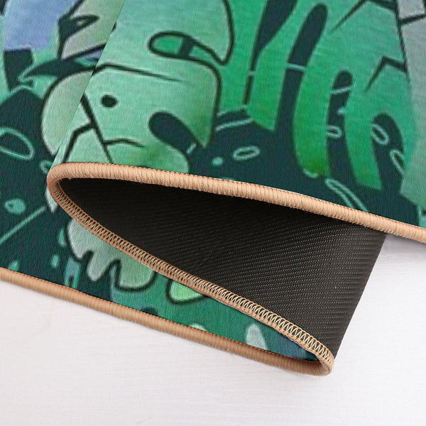 Monstera Monsters Bath Mat