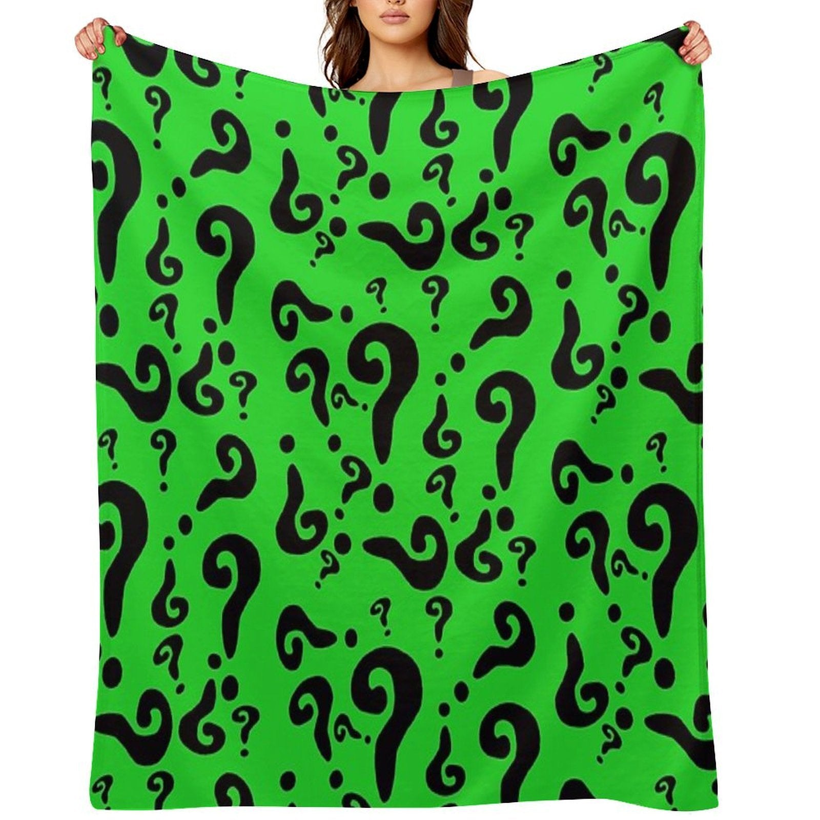The Riddler Shrink-resistant Throw Blanket
