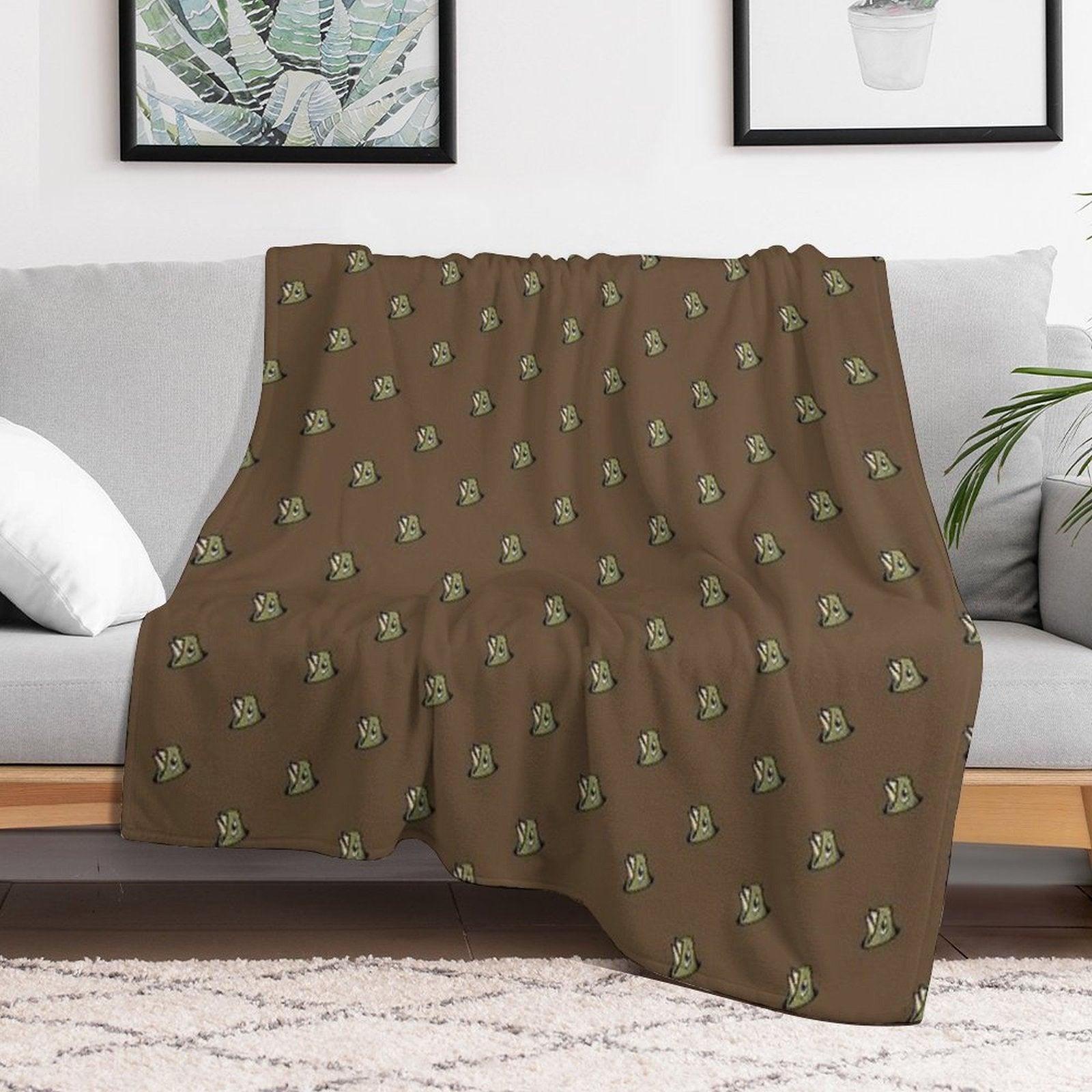 Peeping Throw Blanket