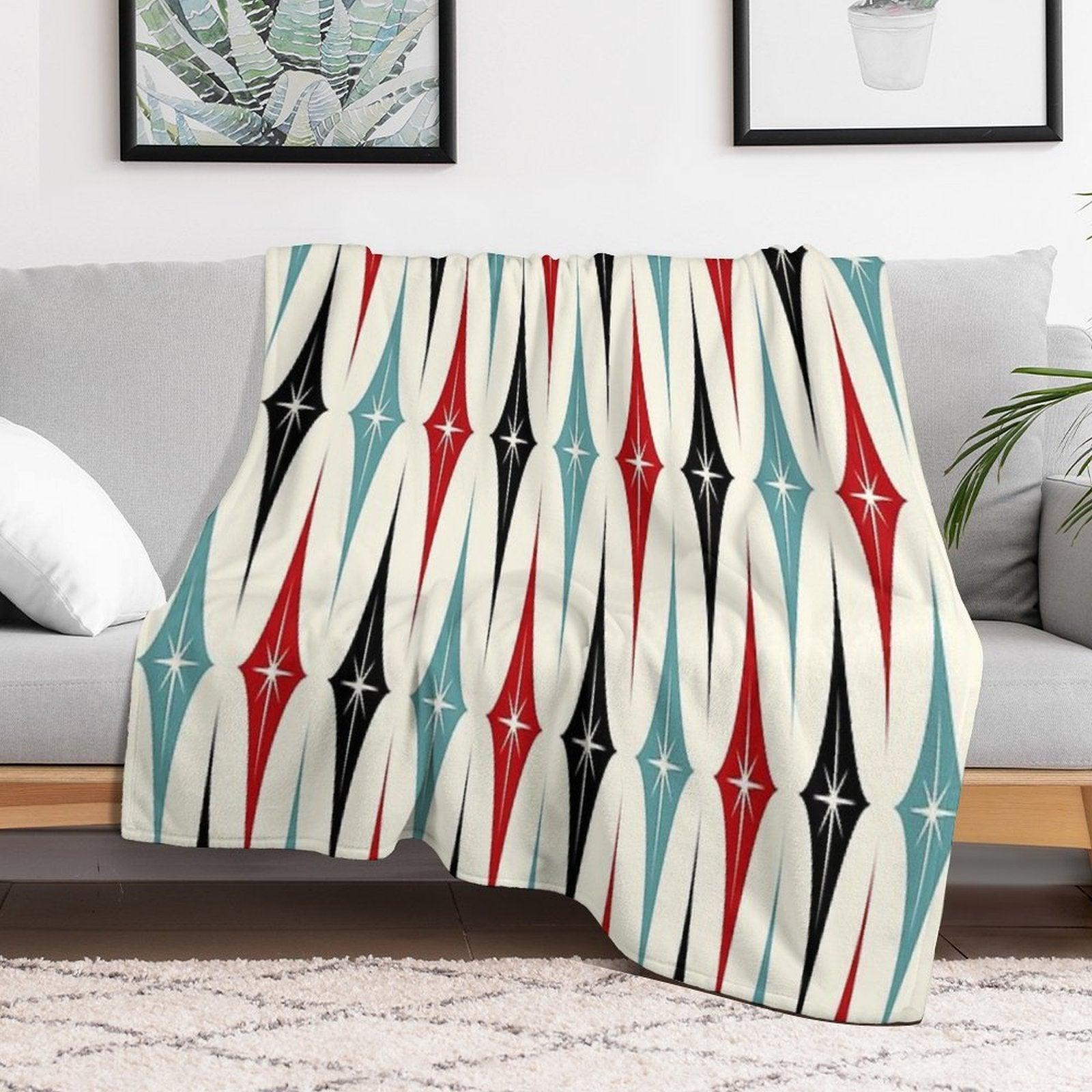 Starburst Diamonds Throw Blanket
