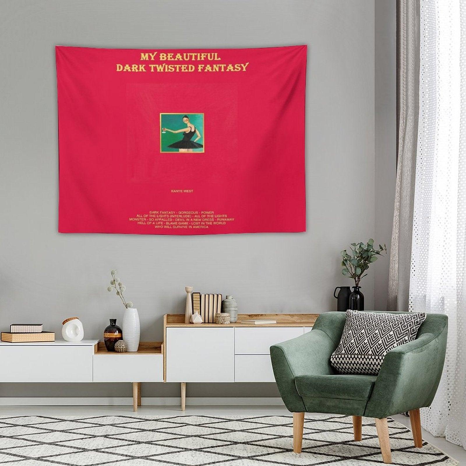 My Beautiful Dark Twisted Fantasy Tapestry