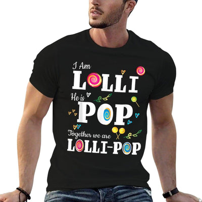 Funny Lolli Pop Lollipop Grandmother Grandfather Shirt Gift T-Shirt
