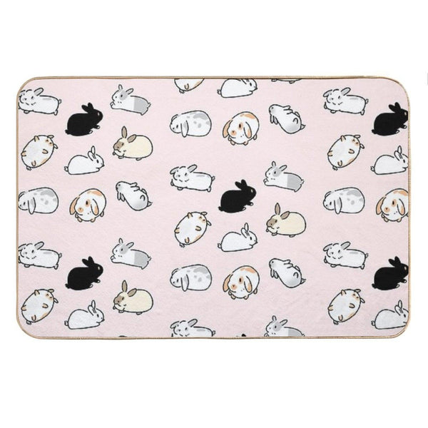 Bunny Rabbits Bath Mat