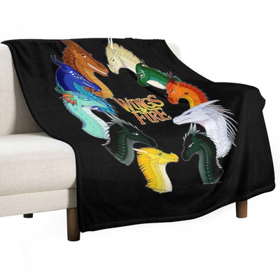 Wings Of Fire Eco-conscious Throw Blanket