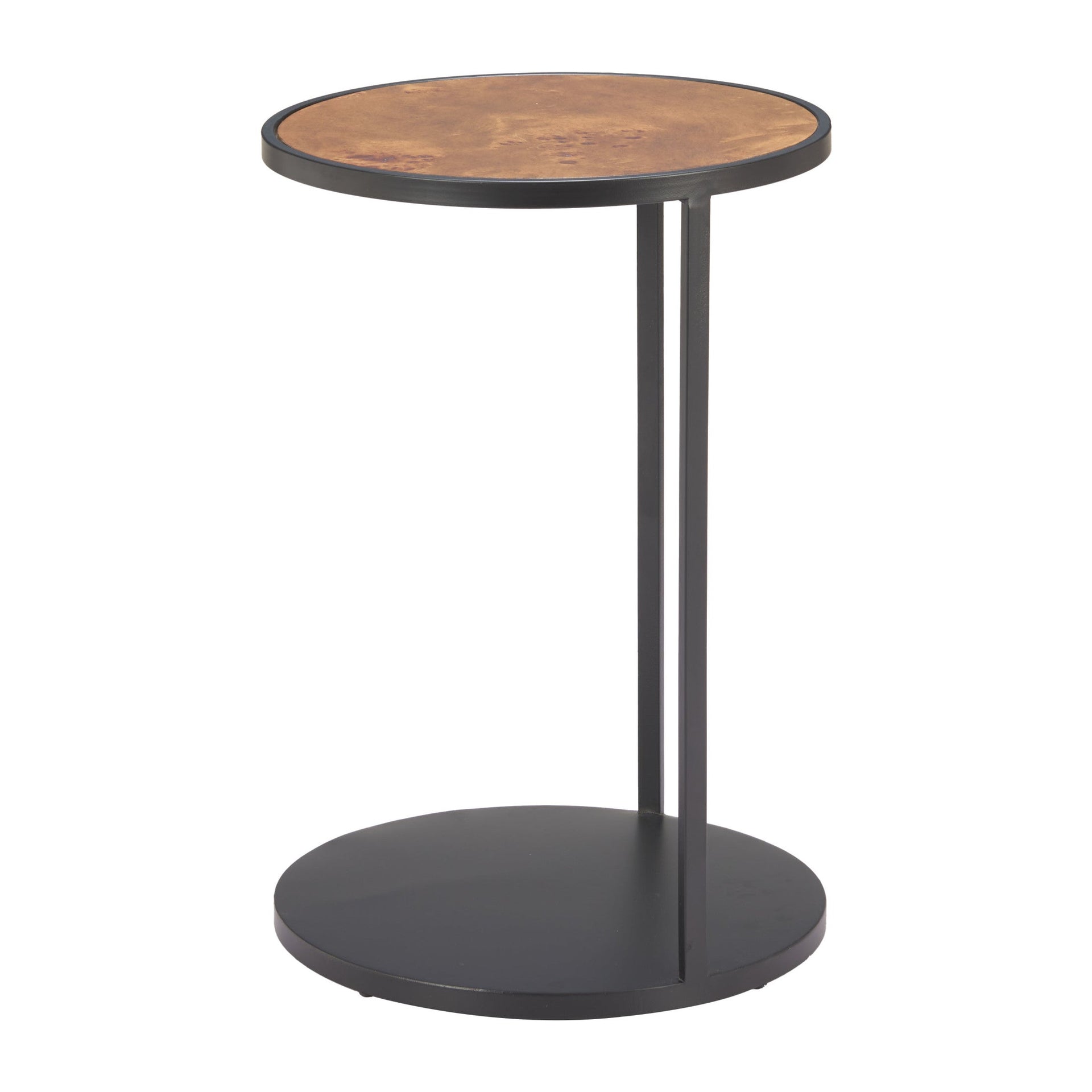 Nodo Side Table Brown & Black