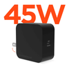 PD45W USB-C Wall Charger - Black