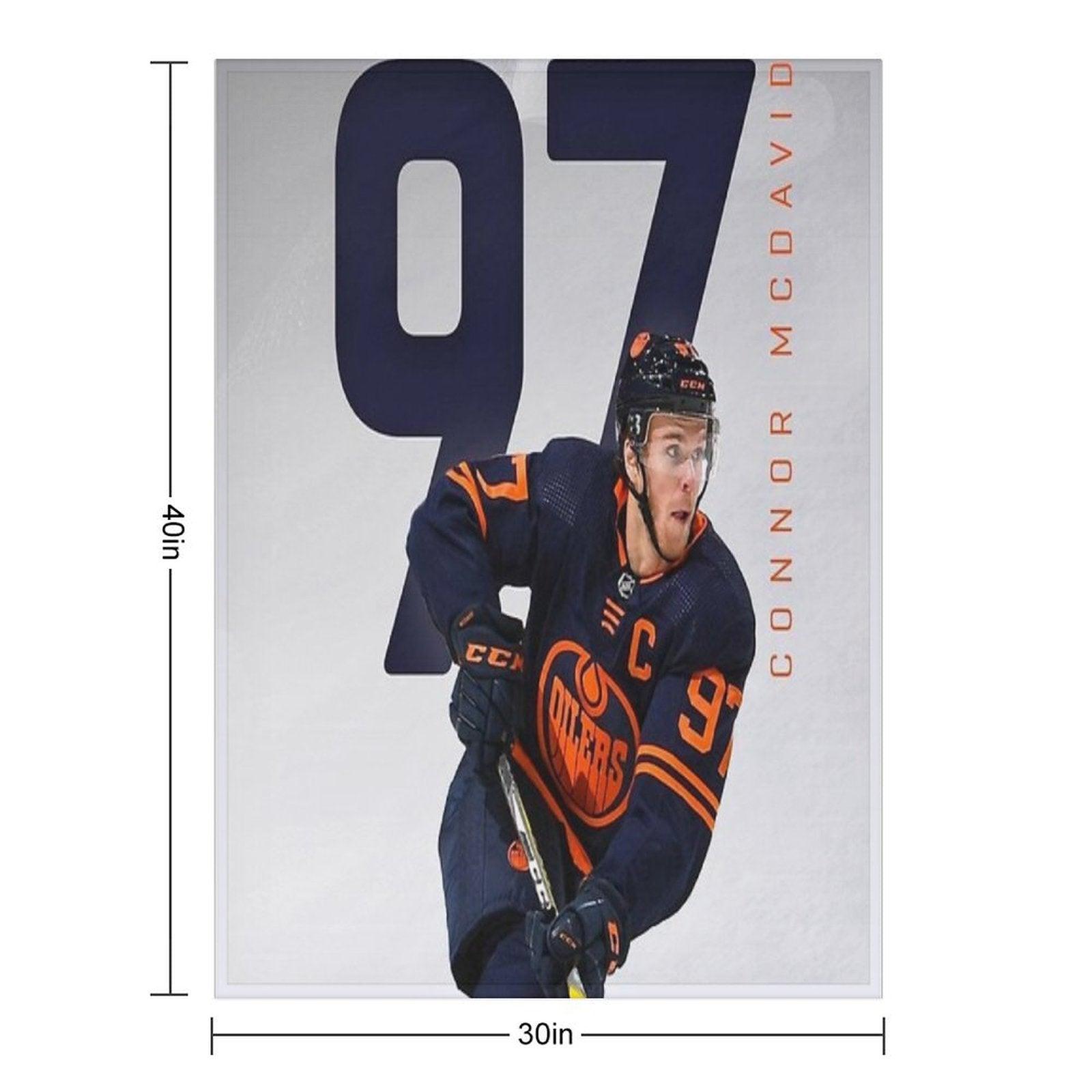 Connor McDavid Throw Blanket