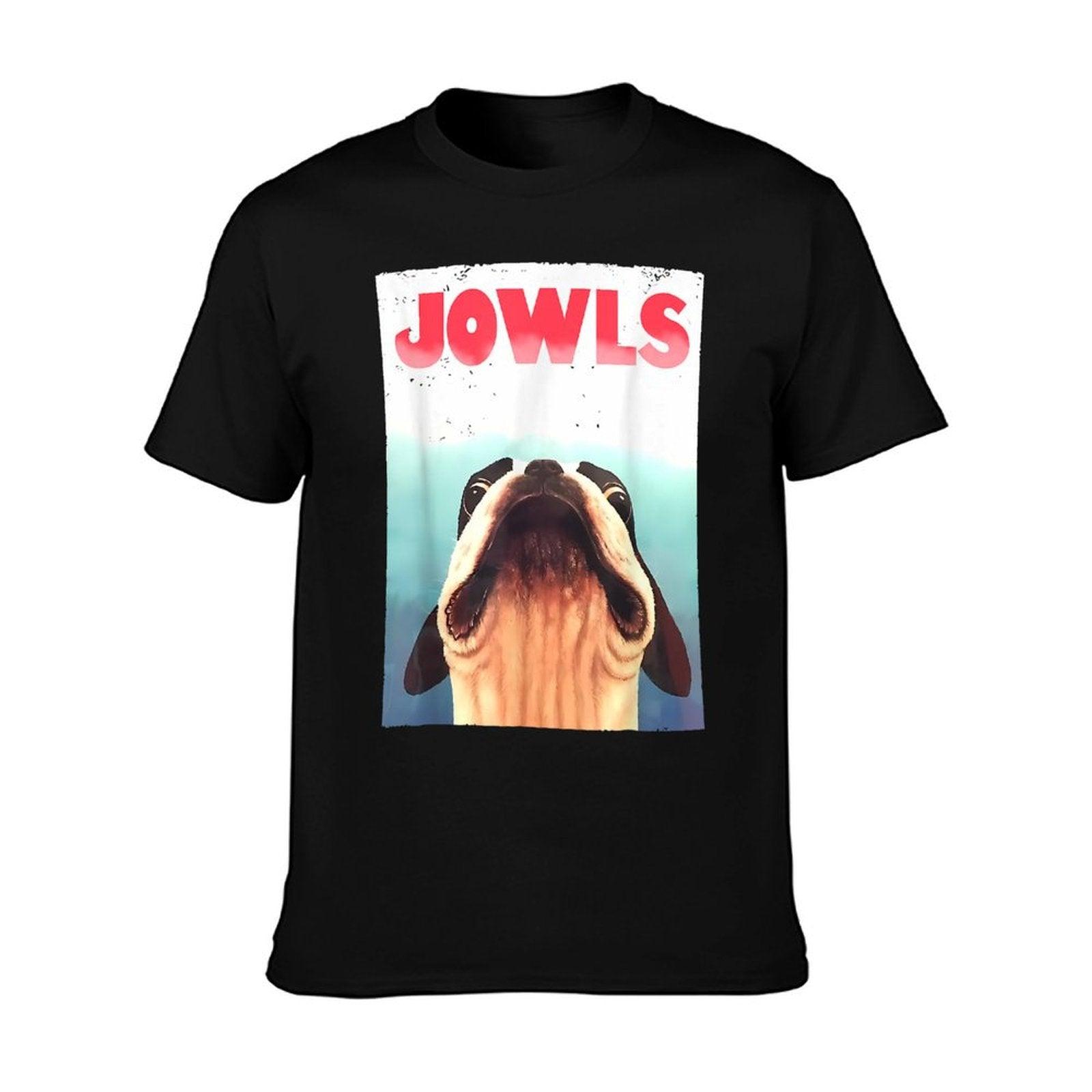 Funny Boston Terriers Jowls Dog Mom, Dog Dad T-Shirt
