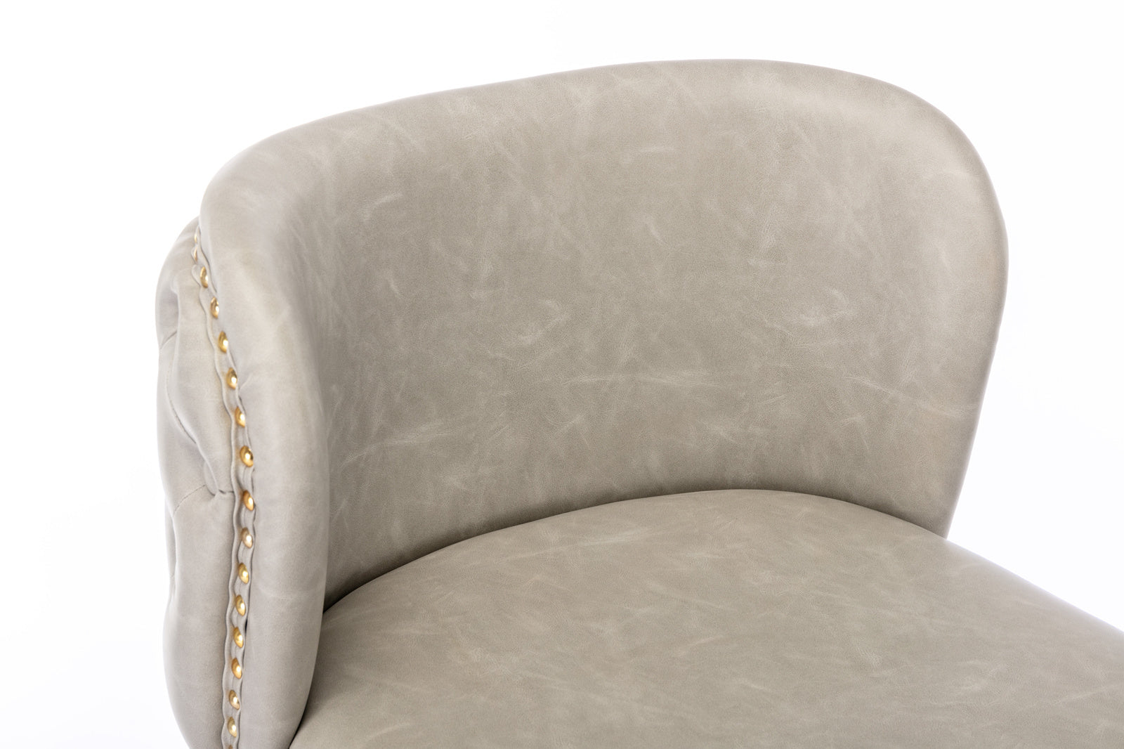 Furniture, Swivel Barstools Adjusatble Seat Height, Modern PU Upholstered Bar Stools