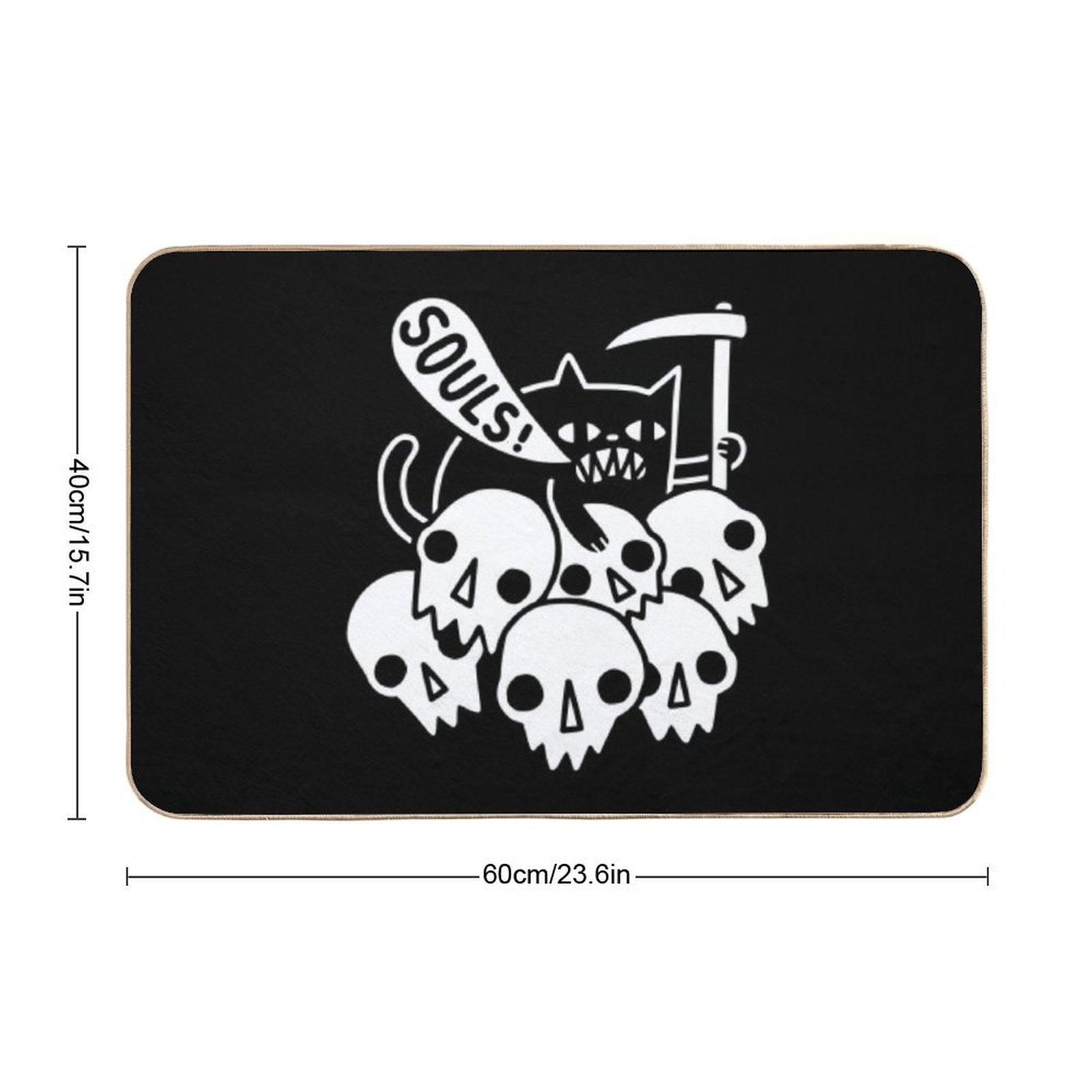 Cat Got Your Soul Bath Mat