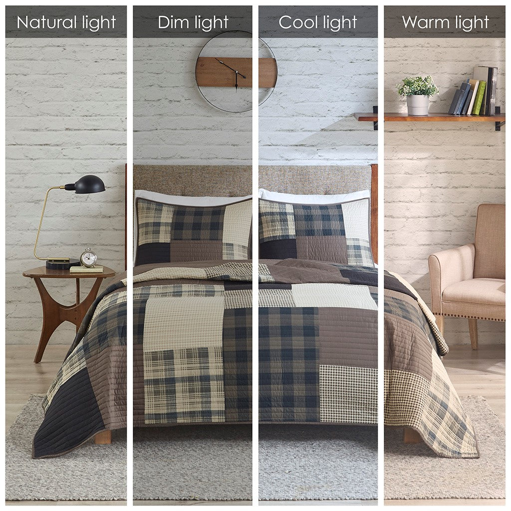 Winter Hills Oversized Cotton Quilt Set by Woolrich