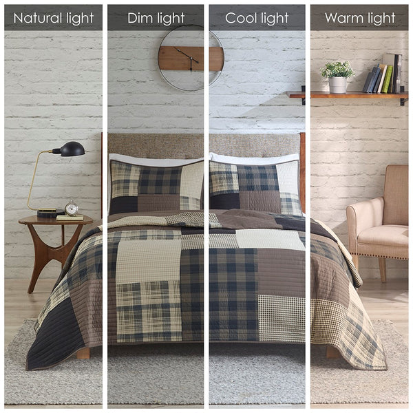 Winter Hills Oversized Cotton Quilt Set by Woolrich