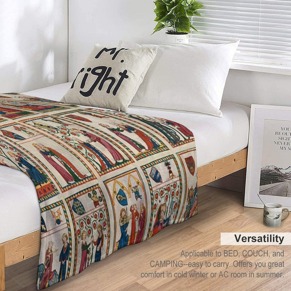 Codex Manesse Durable Throw Blanket
