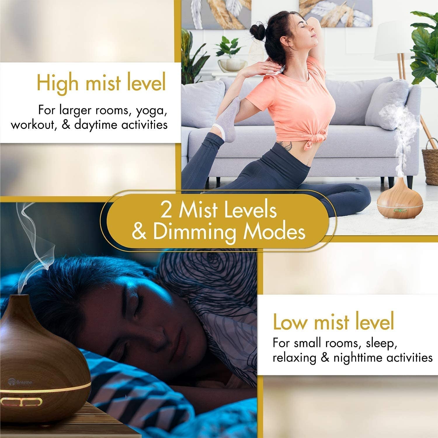 Oil diffuser | 550ml diffusers for...