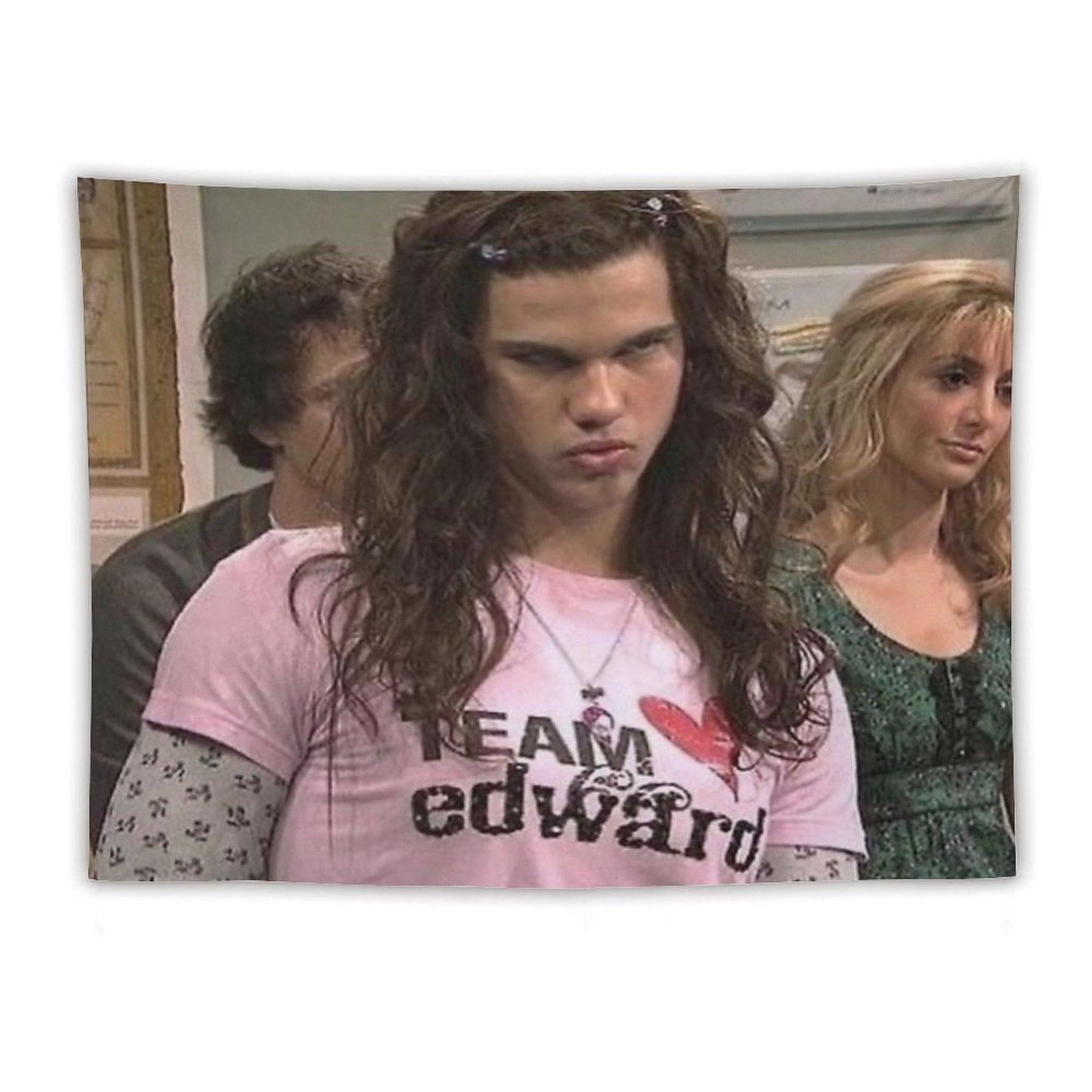 Team Edward-- Jacob Tapestry