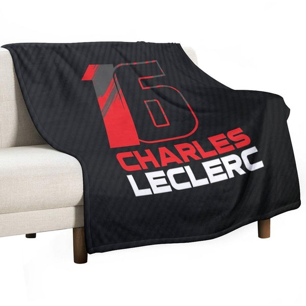 Charles Leclerc 16 V3 Compact Throw Blanket